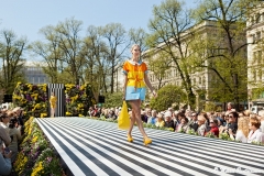 Marimekko Fashion Show 2011, Esplanade Park, Helsinki, Finland