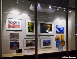 Exhibition in the window of Kaken Kehys