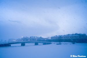 View from Suomenlinna ferry, Helsinki, Finland