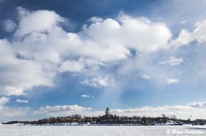 View from Suomenlinna ferry, Helsinki, Finland