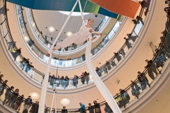 Circus Lumica, Kamppi shopping center, Helsinki, Finland Circus Lumica, Kamppi shopping center, Helsinki, Finland