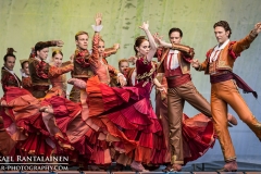 Fandango, Don Quijote, Finnish National Ballet on summer tour 2014, Helsinki, Finland Fandango, Don Quijote, Finnish National Ballet on summer tour 2014, Helsinki, Finland