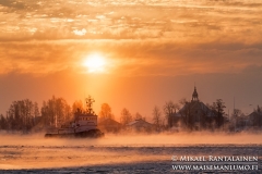 Tug boat Hector and South Harbour from Market Square, Helsinki, Finland (HT247)